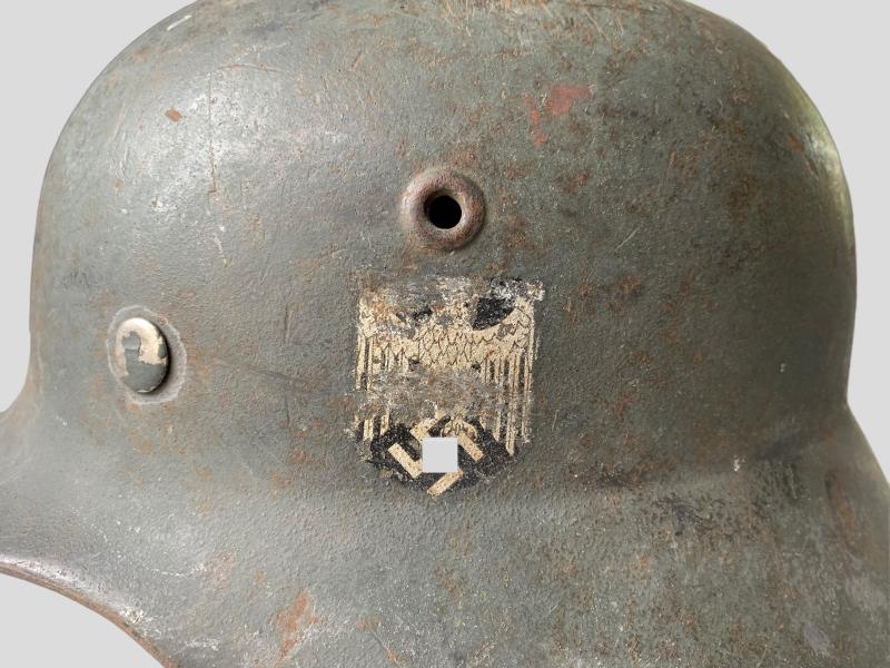 WH M40 Single Decal Helmet