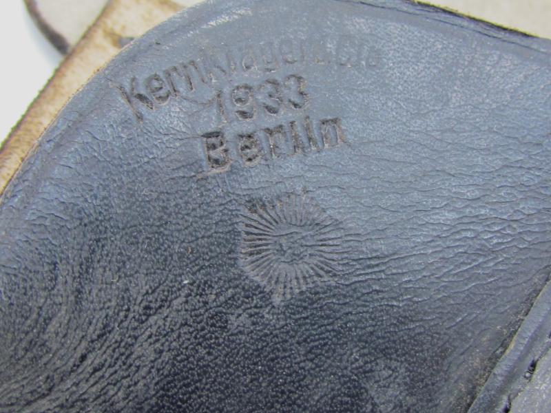 German Weimar Police Pistol Holster 1933