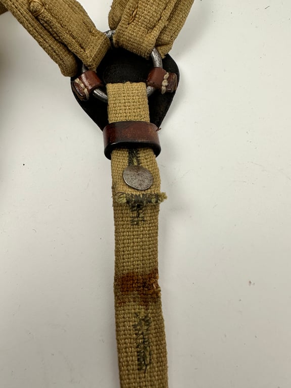Wehrmacht tropical "Afrikakorps" Y-straps "Koppeltragegestell"