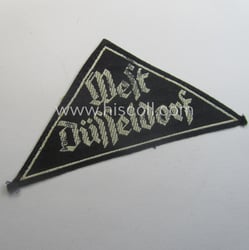 'HJ' ('Hitlerjugend') ie. 'BDM' ('Bund Deutscher Mädel'-) district-triangle...