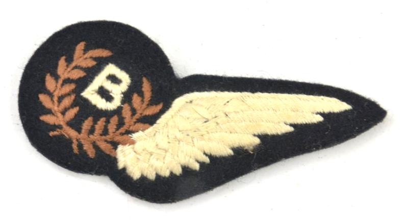 British WW2 RAF Bomb Aimers Wing.