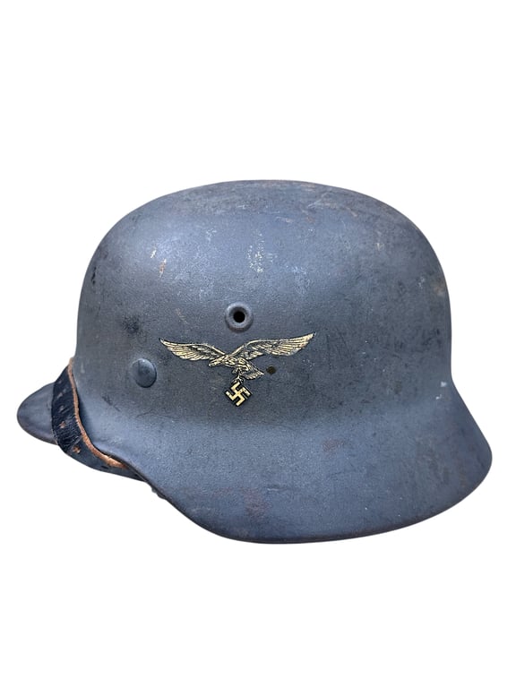 SD Luftwaffe Helmet 'EF62' Excellent textbook example