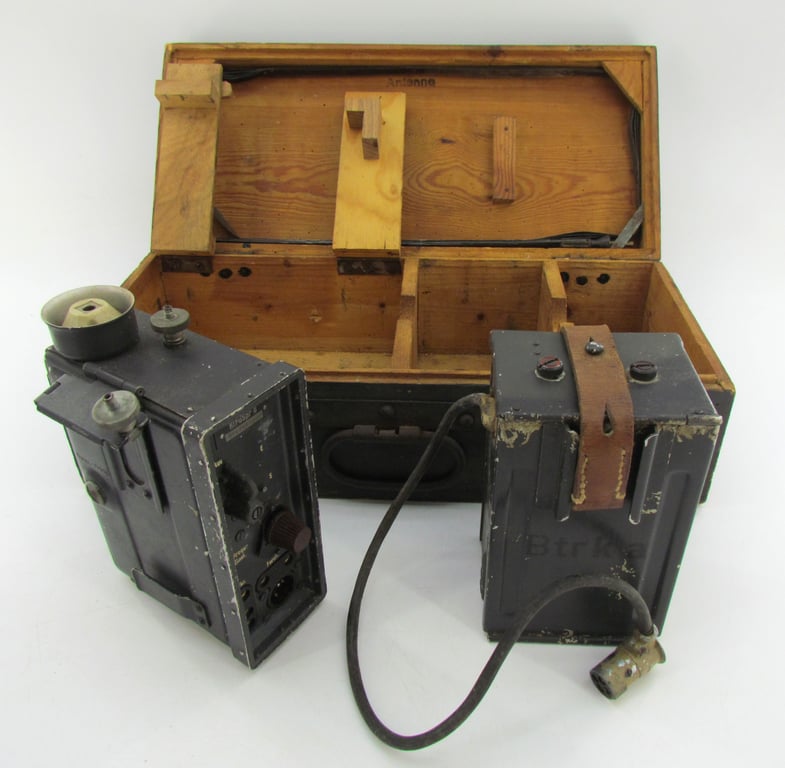 Wehrmacht Dorette Radio Set with Original Transport Box