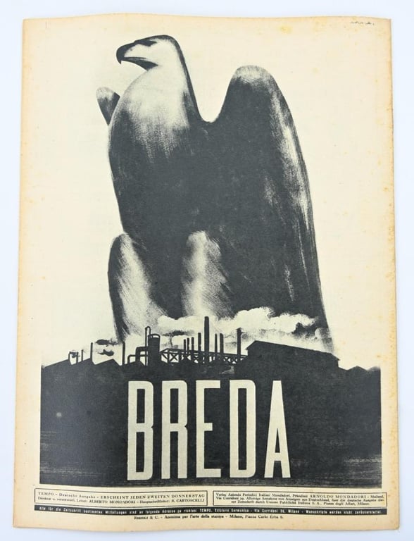 German/Italian Magazine 'Tempo' 1943