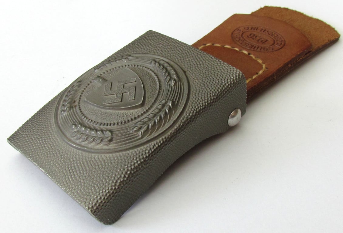 RAD EM/NCO Aluminum Belt Buckle – LGS 1936 – Mint Condition