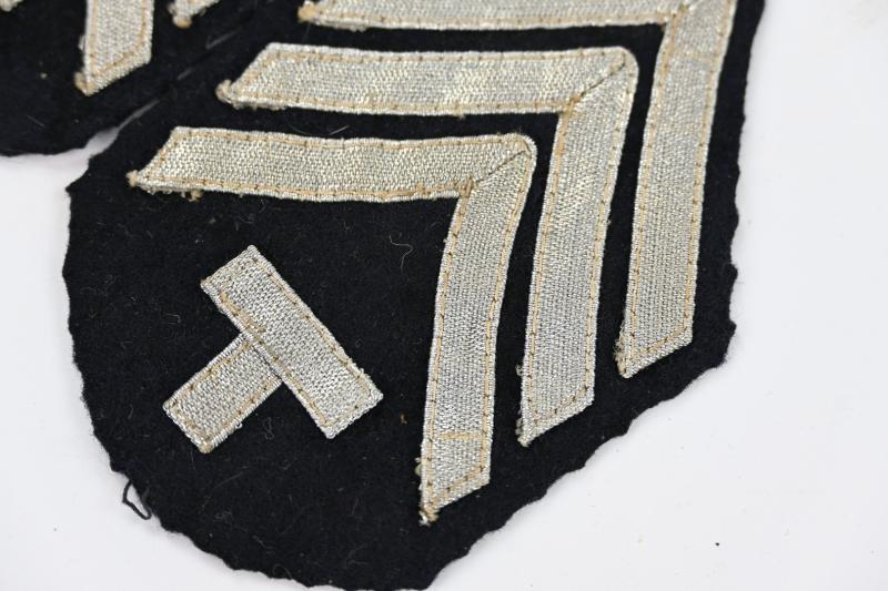 US WW2 NCO Rank Chevron Set