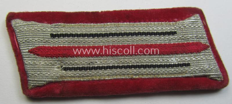 Pair of fire-brigade (ie. 'Feuerwehr') EM/NCO-type collar-tabs (or: 'Einheitskragenspiegel für Manns. u. Unterführer der Feuerwehr')