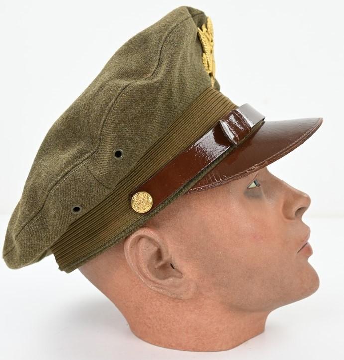 US WW2 Officer's Semi-Crusher Visor Cap