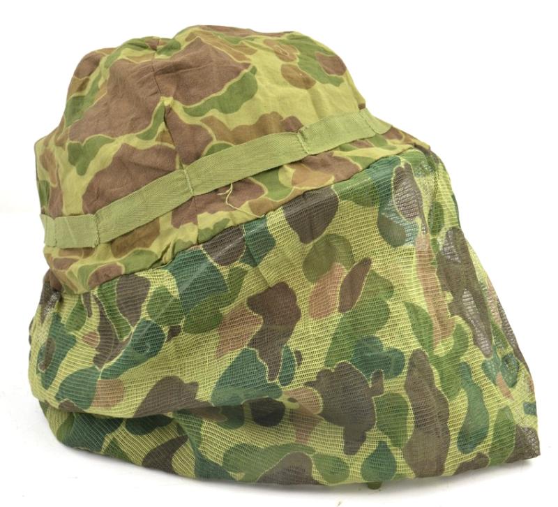 USMC WW2 Mosquito net Helmet cover