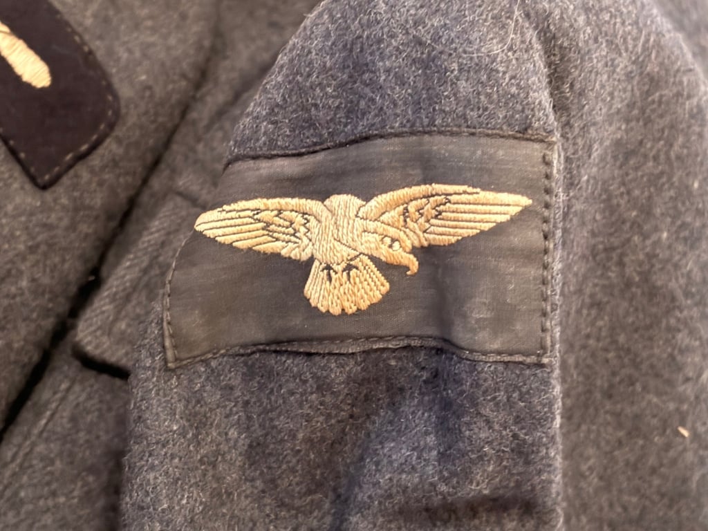 Authentic Original WWII British RAF Aircraft Enlisted Mans Tunic Dated 1945. ADDITIONAL PHOTOS