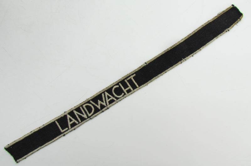 Dutch 'Landwacht' Cufftitle