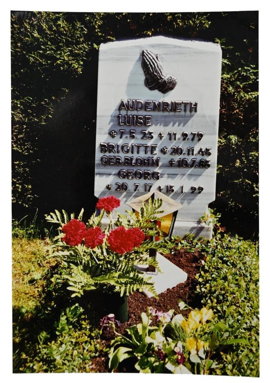 Signature of Wehrmacht Heer KC Recipient 'Georg Audenrieth'