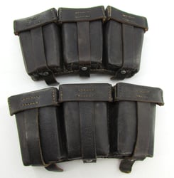 Matching Pair of K98 Ammunition Pouches - RB...