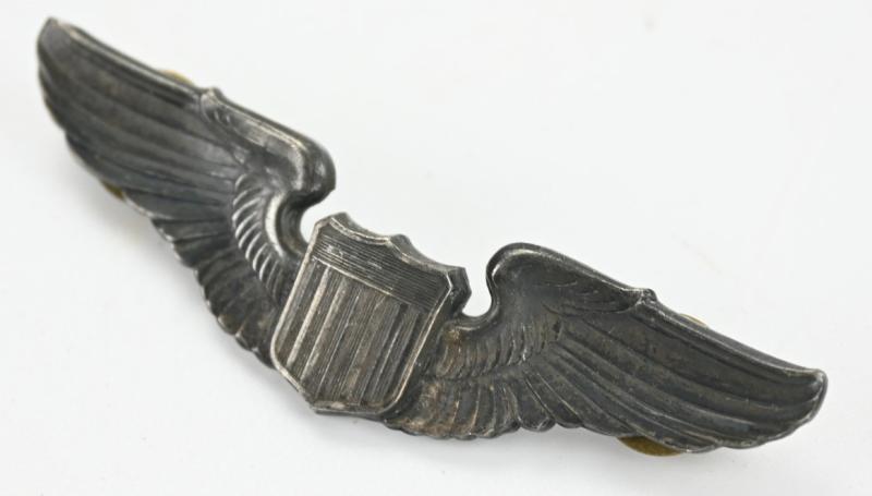 USAAF WW2 Sterling Pilot Wing
