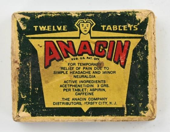 US WW2 Anacin Tablets