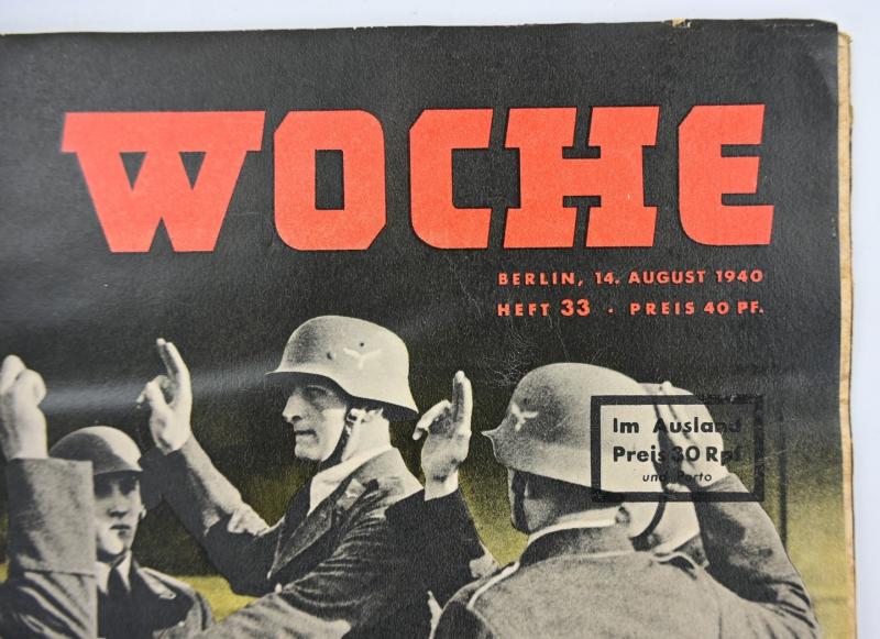 German Third Reich Magazine 'Die Woche' 1940