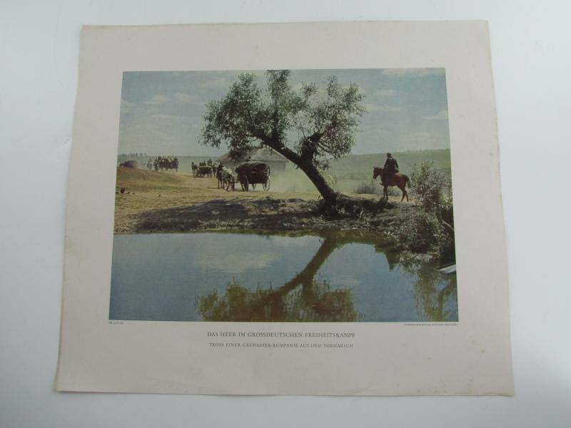 German.Printed Photo,”Das Heer Im Grossdeutschen Freiheitskampf