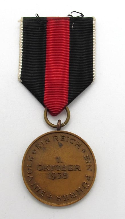 Cased '1 Oktober 1938' Medal ( Deschler )