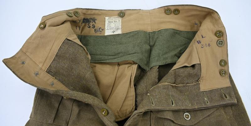 British M40 Battle Dress Trousers 1946
