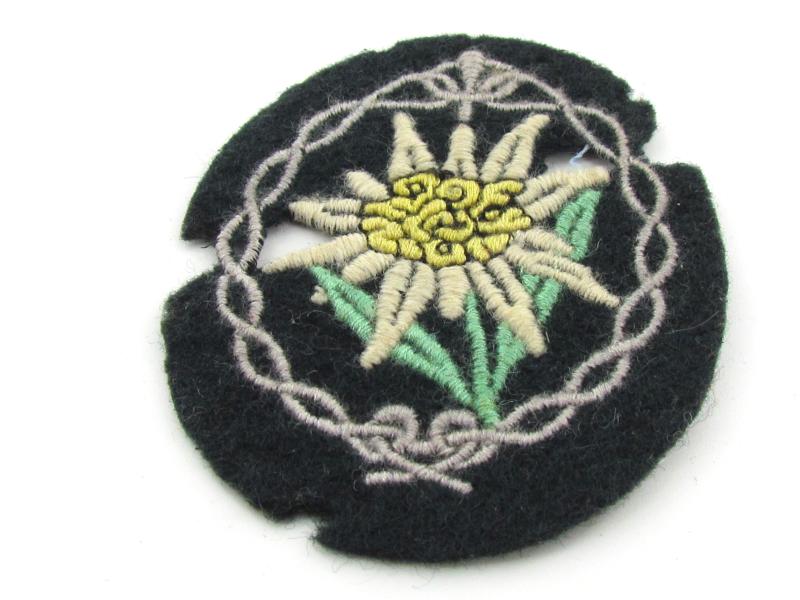 Wehrmacht Gebirgsjäger Edelweiss sleeve badge