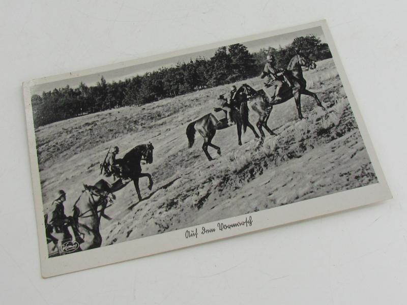 Postcard: Unser Heer....Cavalry