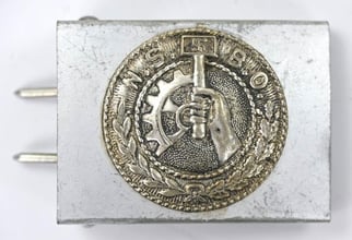 German NSBO Steel Beltbuckle