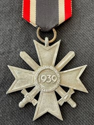 GERMAN WWII WAR MERIT CROSS 2nd CLASS WITH...