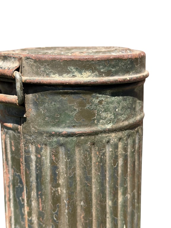 Camouflaged Gasmask Canister
