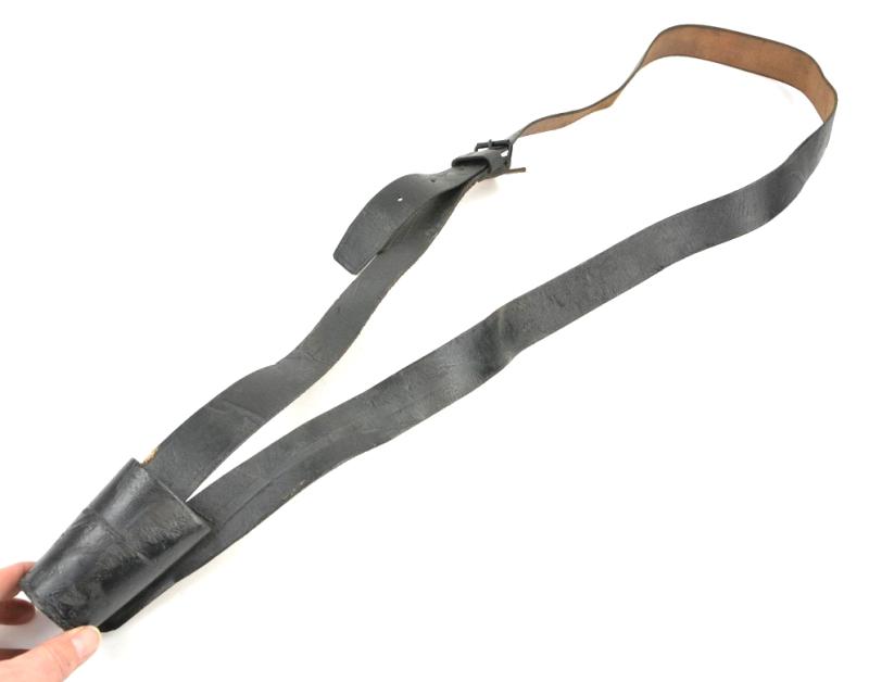 German WH Flag Pole Leather Carrying Holster