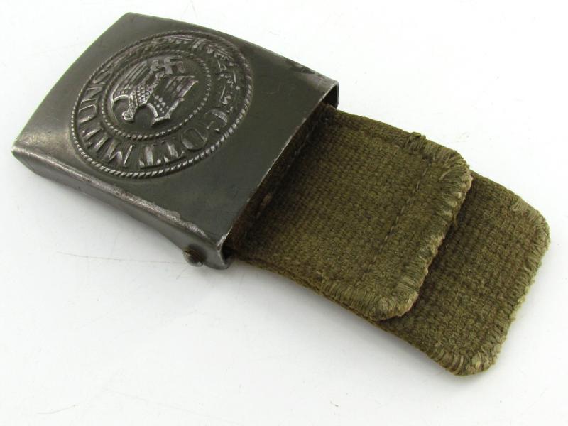 WH (Heer) ‘Afrikakorps’ Tropical Belt & Buckle 1941