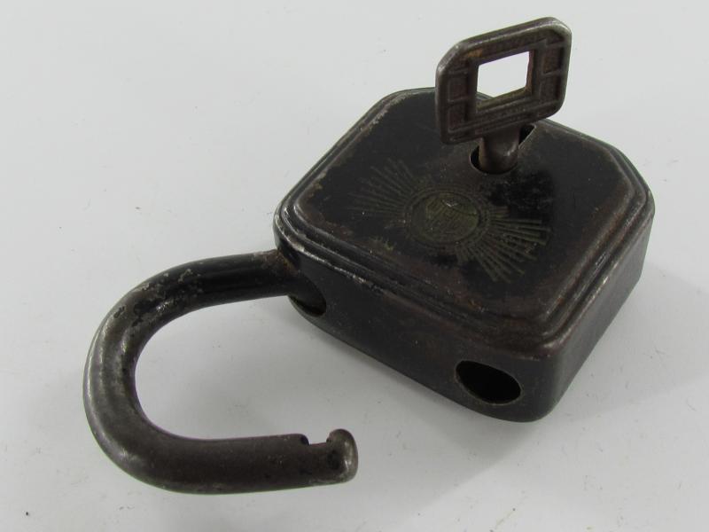German Padlock made by Burg  With Key