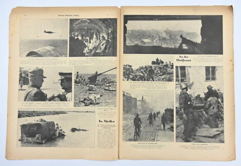 German Berliner Illustrierte Zeitung Newspaper 1942