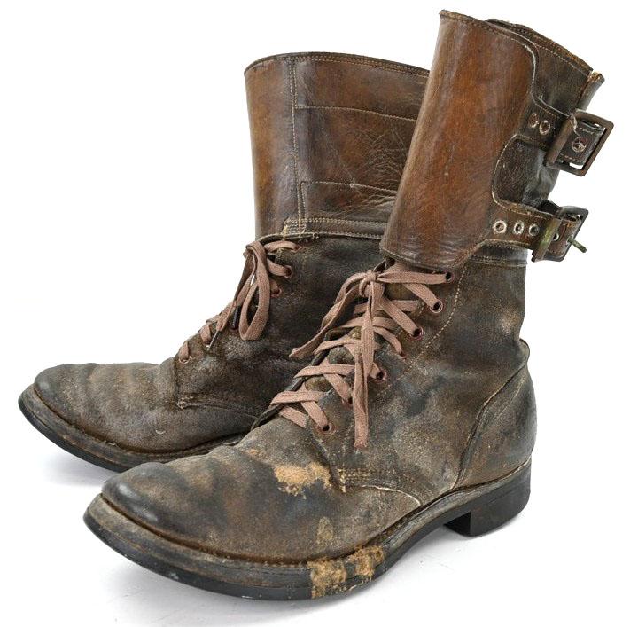 US WW2 Double Buckle Combat Boots