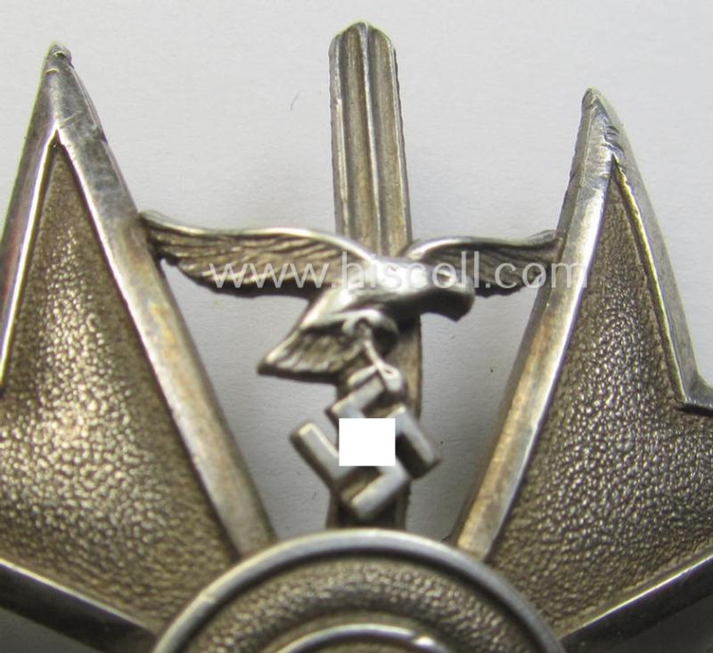 'Spanienkreuz mit Schwerten in Silber' being a clearly maker- (ie. '835'-) marked example that was (I deem) produced by the maker (ie. 'Hersteller') 'Wilhelm Deumer'