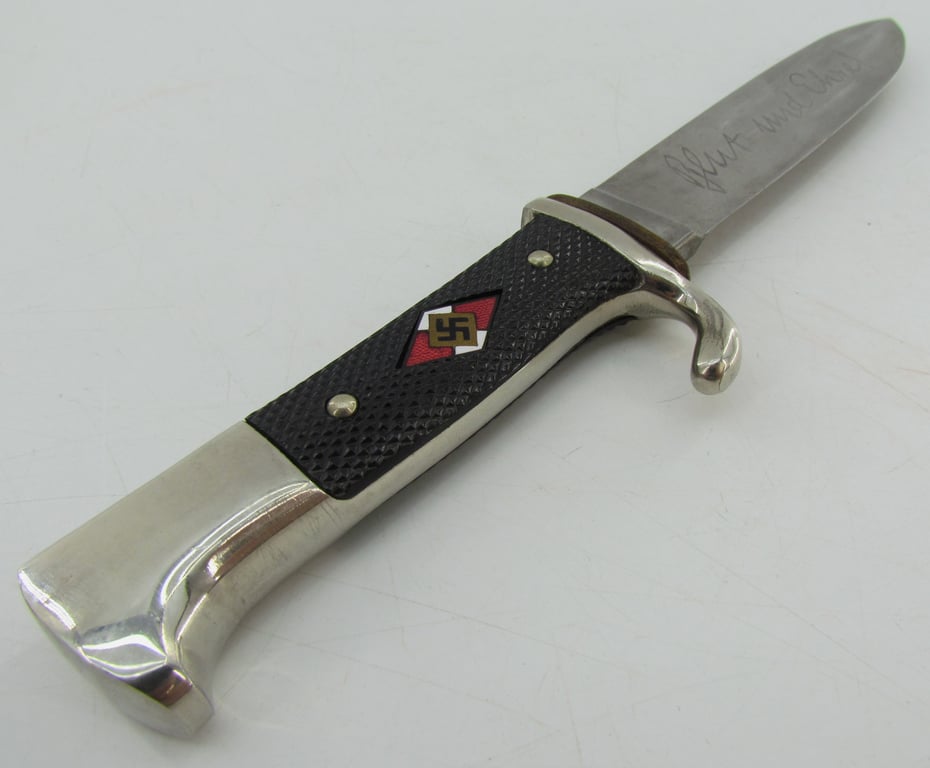 Hitler Youth knife / dagger Marked RZM M7/65 (Near Mint)