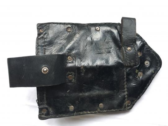 German Folding Shovel with Carrying Case, 2nd Model