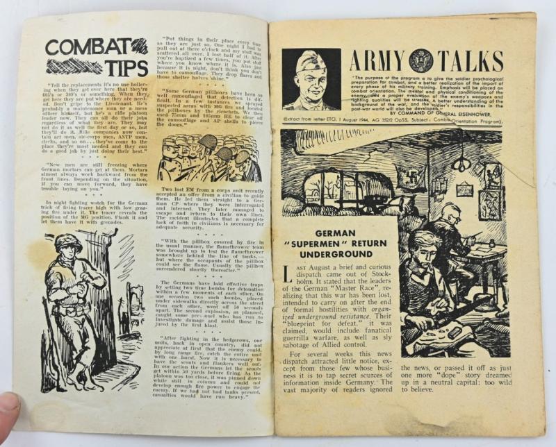 US WW2 Army Talks Booklet Nov.18, 1944