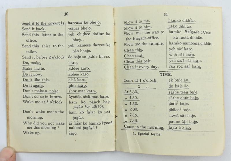 British WW2 Pacific Booklets