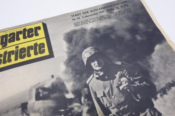 In a nice condition a German Magazine “Stuttgarter Illustrierte” dated 5 November 1941