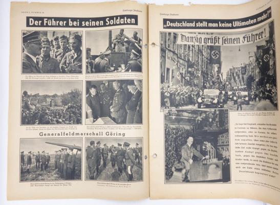 German Magazine "Hamburger Illustrierte" 25 September 1939