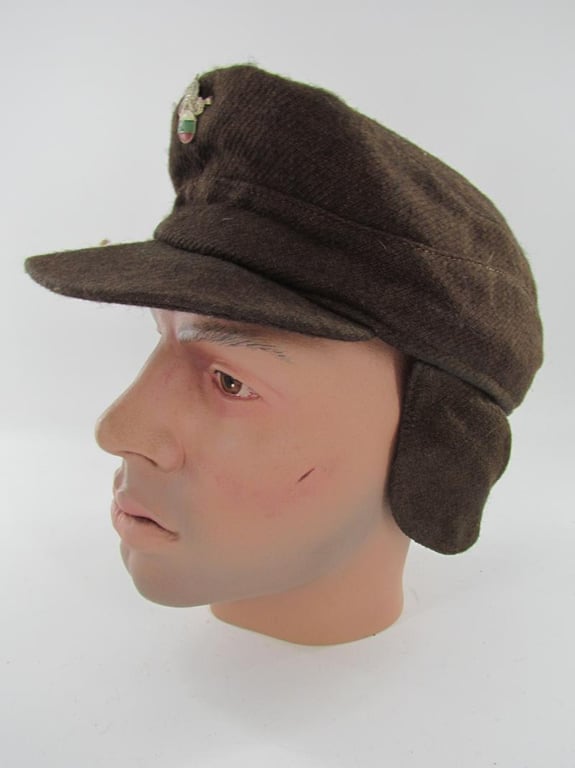 WW2 Bulgarian Armoured m43 Style Cap dated 1943