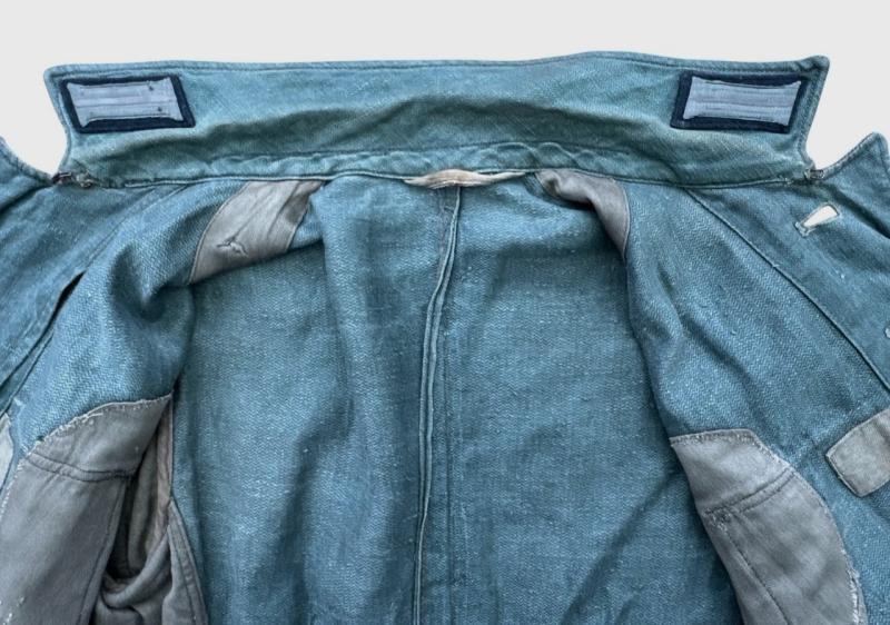 Wehrmacht ( Heer ) ‘Drillich’ (HBT) M42 Field Blouse (Feldbluse)