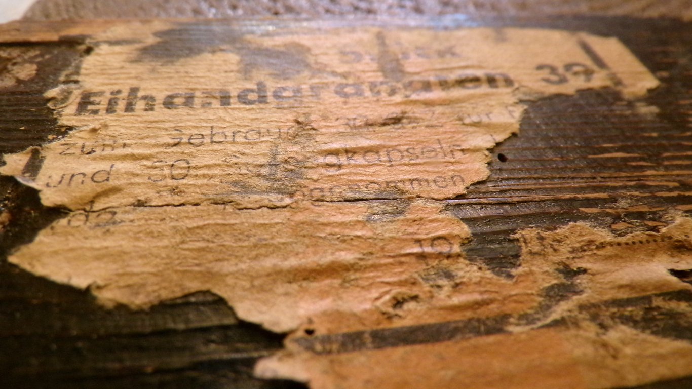 Eihandgranate 39 kasten