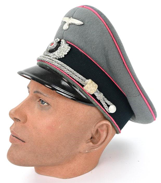 German WH Panzer Officer Visor Cap