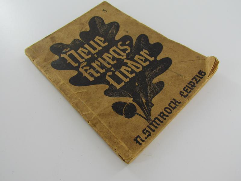 Songbook: Neue Kriegslieder - The Führer has Called