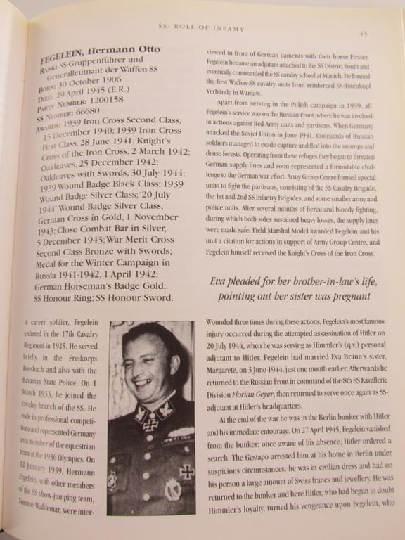 Book : SS Roll of Infamy