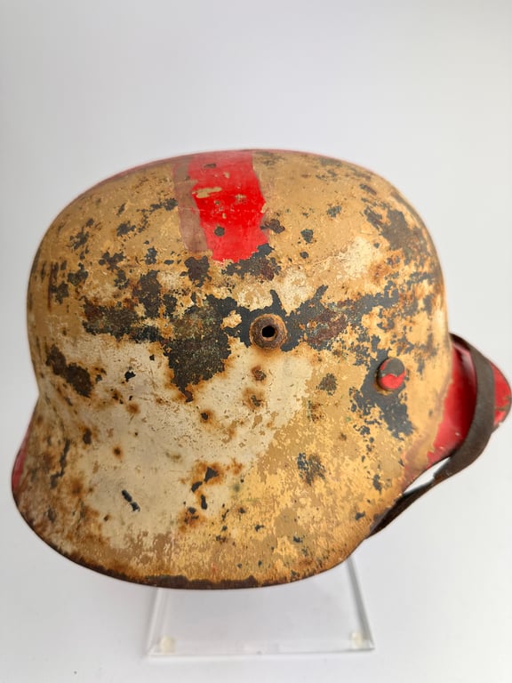 M35  German Medic Helmet "Red Cross"