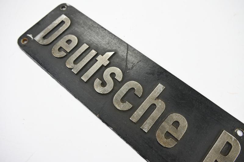 German Reichsbahn Designation Sign