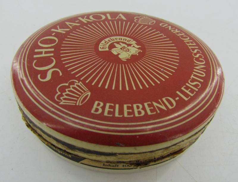 German Scho-ka-kola Tin Can