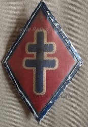 Rare handcrafted French FFI WW2 resistance badge